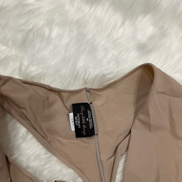 Sexy Little Things by Victoria's Secret Nude Thong with Sparkle Accent - Picture 4 of 6